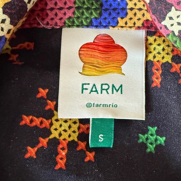 FARM Rio Multicolor Patterned Mini Dress - Picture 9 of 12